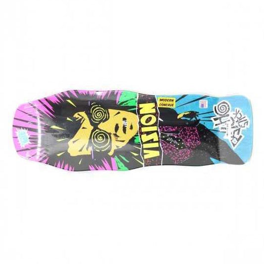 Vision Skateboards Deck Psycho Stick Turquoise Stain 10" Reissue