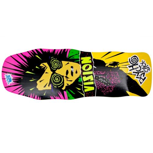 Vision Skateboards Deck Psycho Stick Yellow 10" Reissue