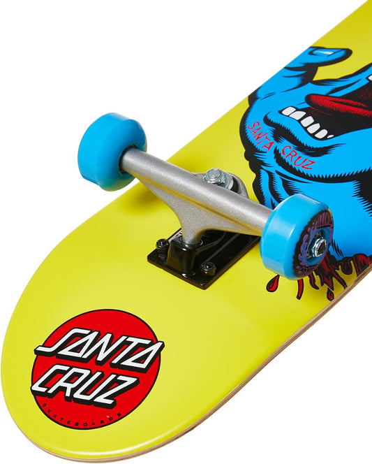 Santa Cruz Complete Skateboard Screaming Hand Mini 7.75" Pre-Assembled