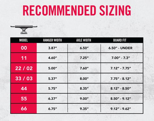 ACE Skateboard Trucks 66 Classic Polished Raw (9.35" Axles)