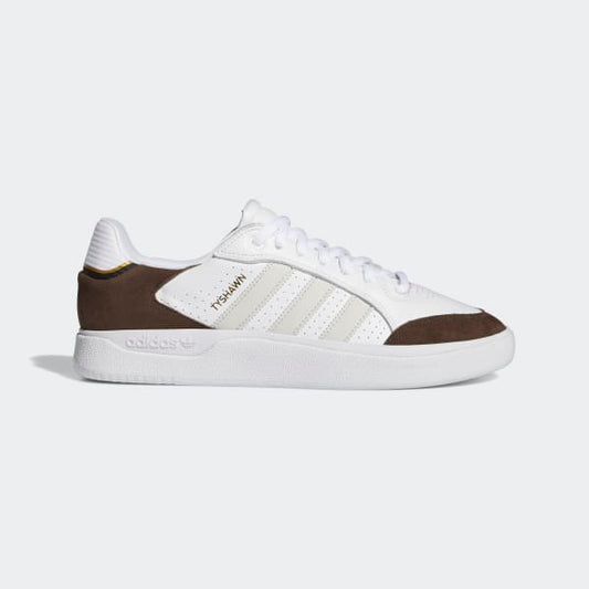 Adidas Shoes Tyshawn Low White/Grey/Gold Metallic US SIZE Skateboard Sneakers