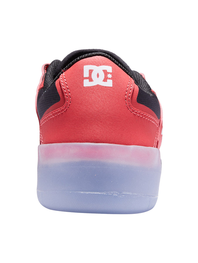 DC Shoes METRIC LE Red Skate Sneakers