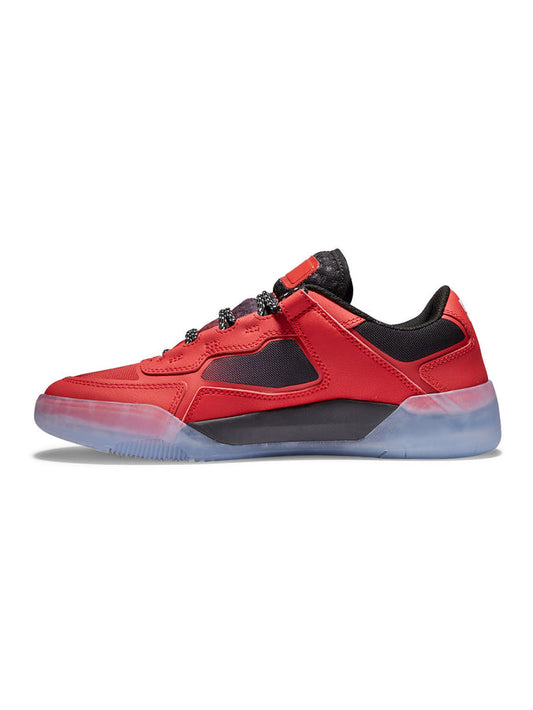 DC Shoes METRIC LE Red Skate Sneakers