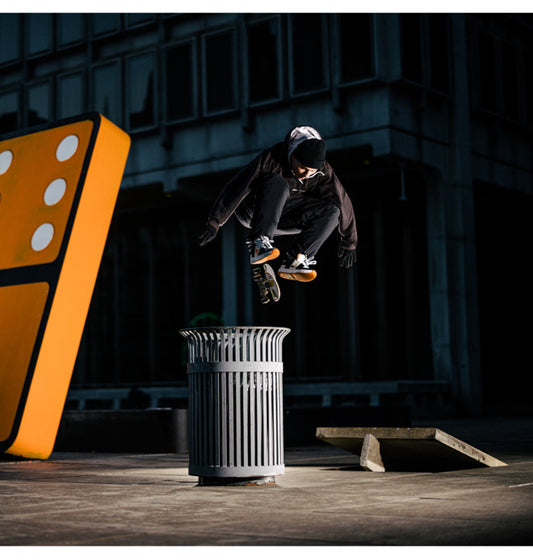 DC Shoes LYNX OG BILYEU Black Orange US SIZE Skateboard Sneakers