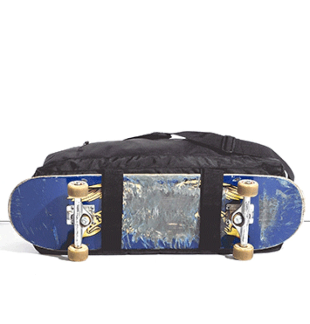 RVCA Skate Duffle IV Black 50L Skateboard Gym Travel Bag