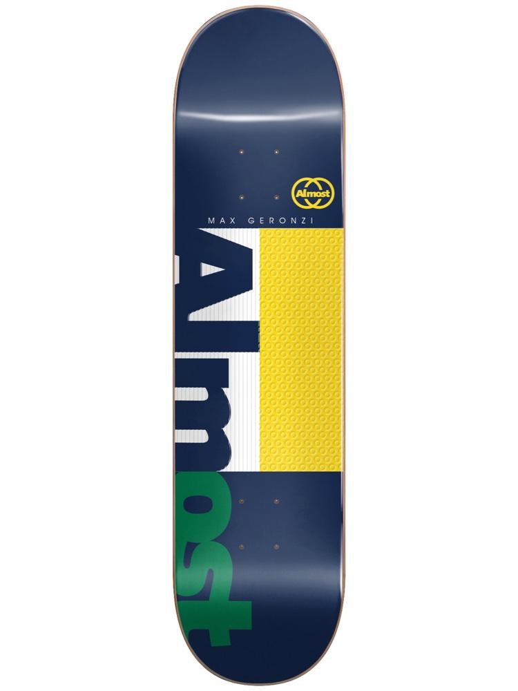 Almost Skateboard Deck Ivy League Impact Light Max Geronzi 8 25