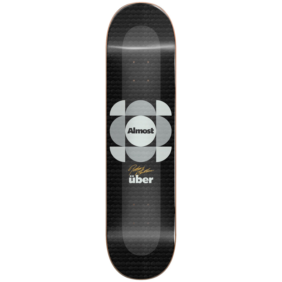 Almost Skateboard Deck Rodney Mullen Silver Uber Expanded 8 25 Carbon Foam Core
