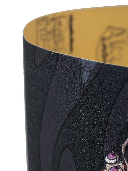 Almost Skateboards Grip Tape x Ren & Stimpy Drain Black Full Deck Griptape