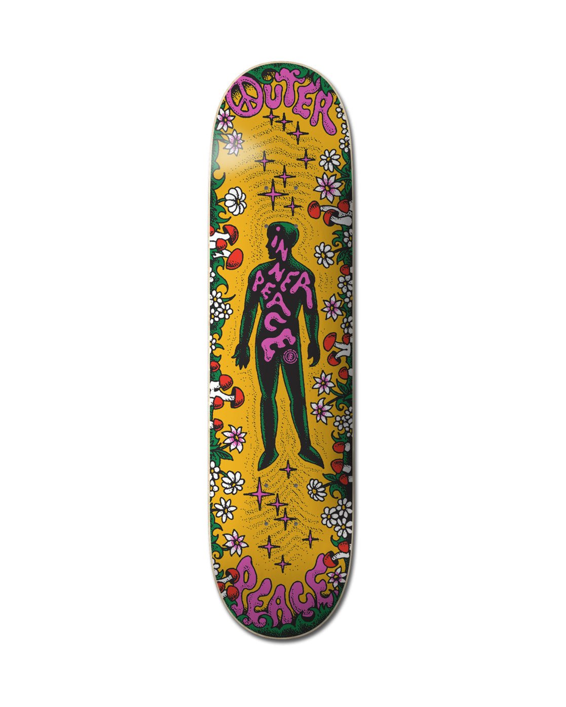 Element Skateboard Deck X Jake Foreman Peace 8