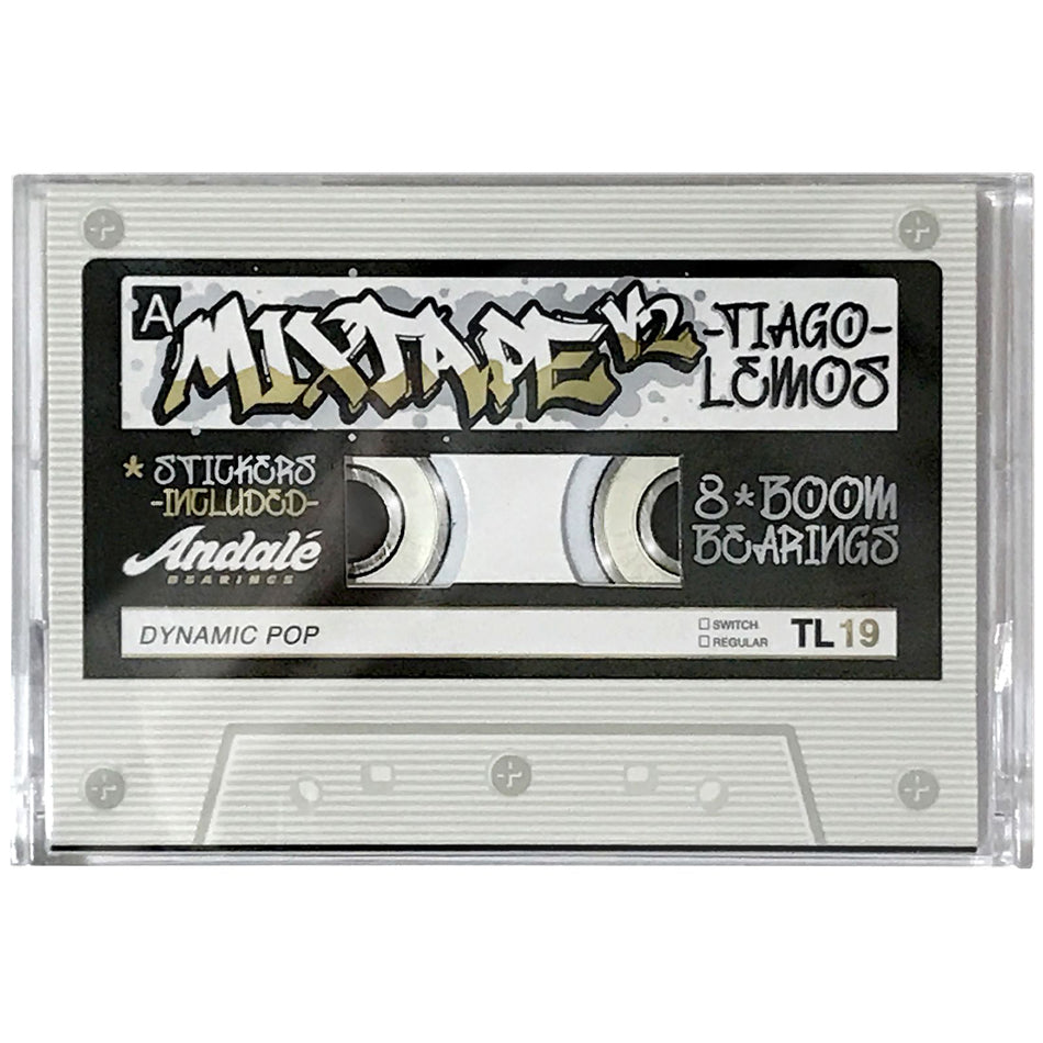 Andale Skateboard Bearings Mixtape Volume 2 Tiago Lemos Signature Pro Model 8Pk