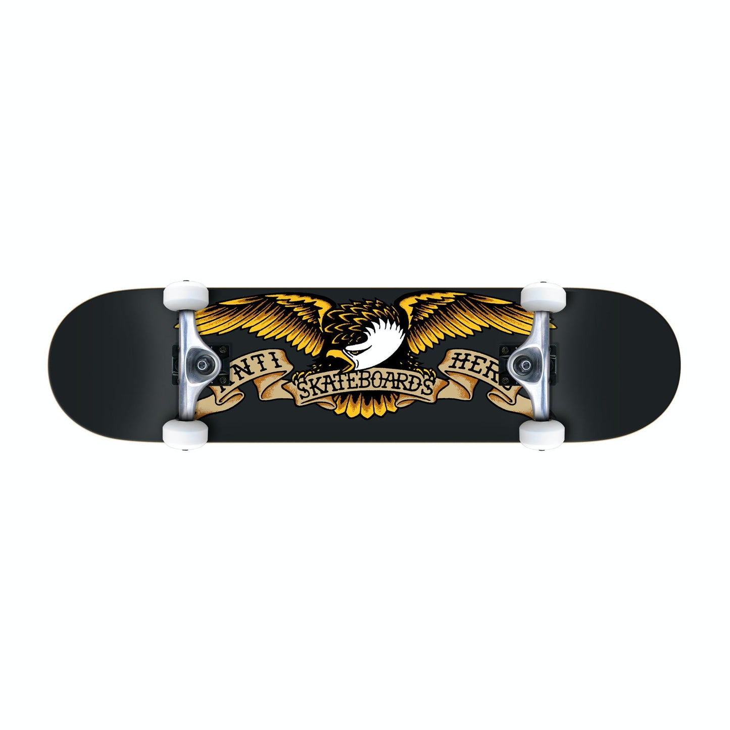 Anti Hero Complete Skateboard Classic Eagle 8.25" Black Pre-Assembled