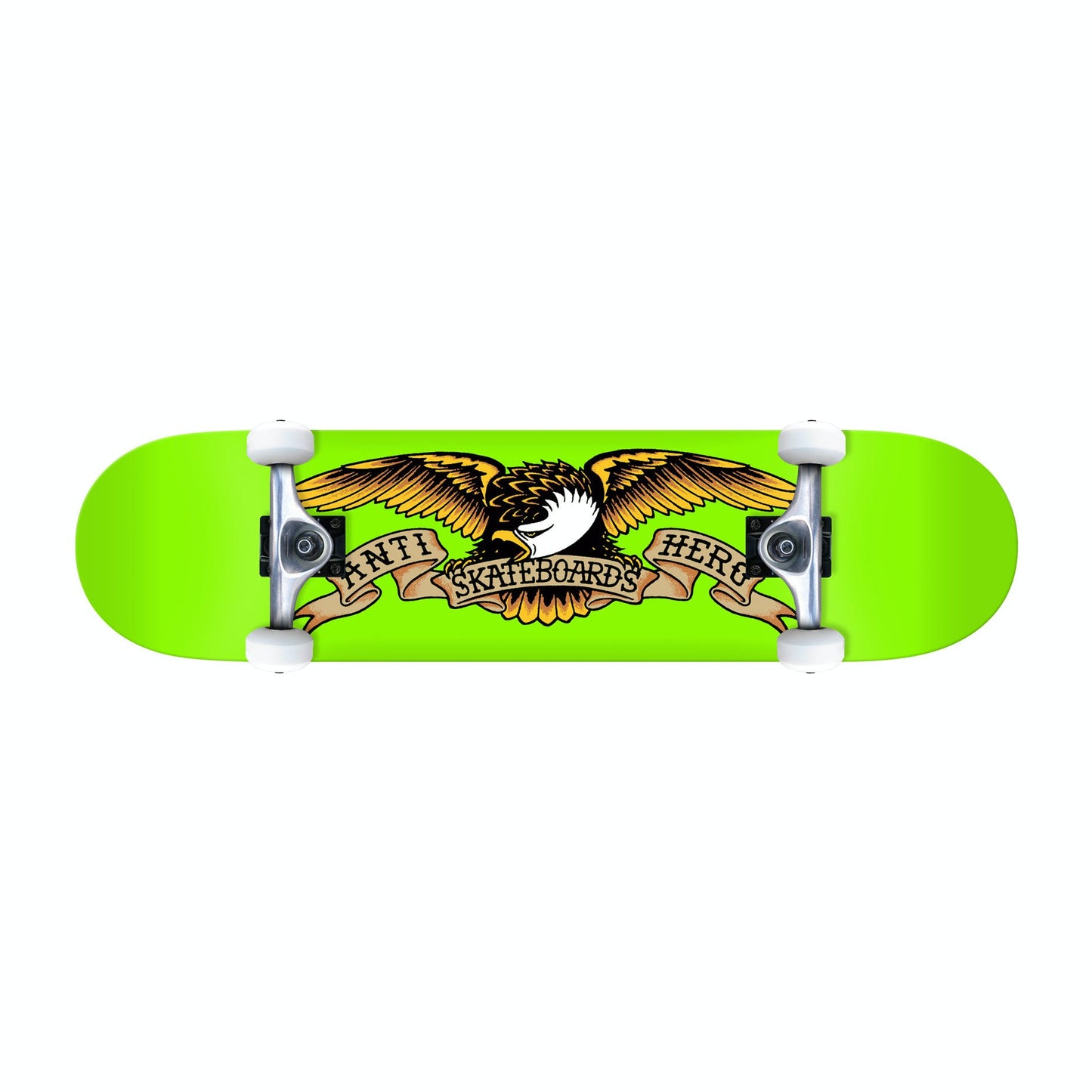 Anti Hero Complete Skateboard Classic Eagle 8" Green Pre-Assembled