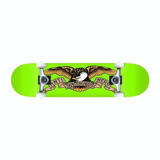Anti Hero Complete Skateboard Classic Eagle 8" Green Pre-Assembled