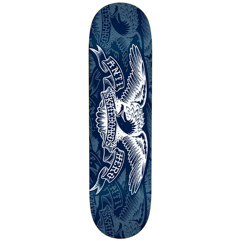 Anti Hero Skateboard Deck Copier Eagle Navy 8 25