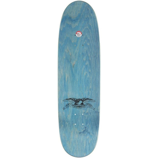 Anti Hero Skateboard Deck CURB AGEDDON 9.18" Shaped Art By Mike Gigliotti