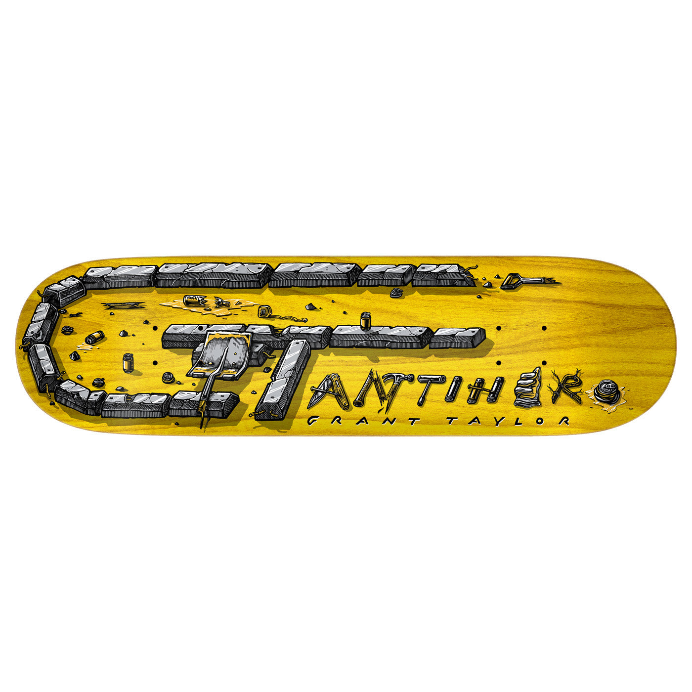 Anti Hero Skateboard Deck Debris Grant Taylor 8 4