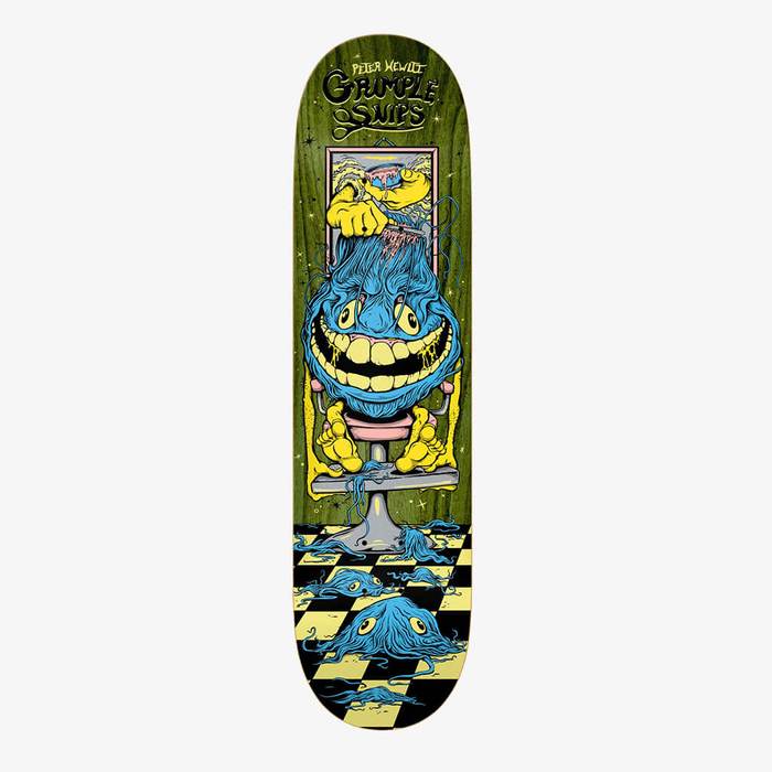 Anti Hero Skateboard Deck Hewitt Grimple Snips 8 4