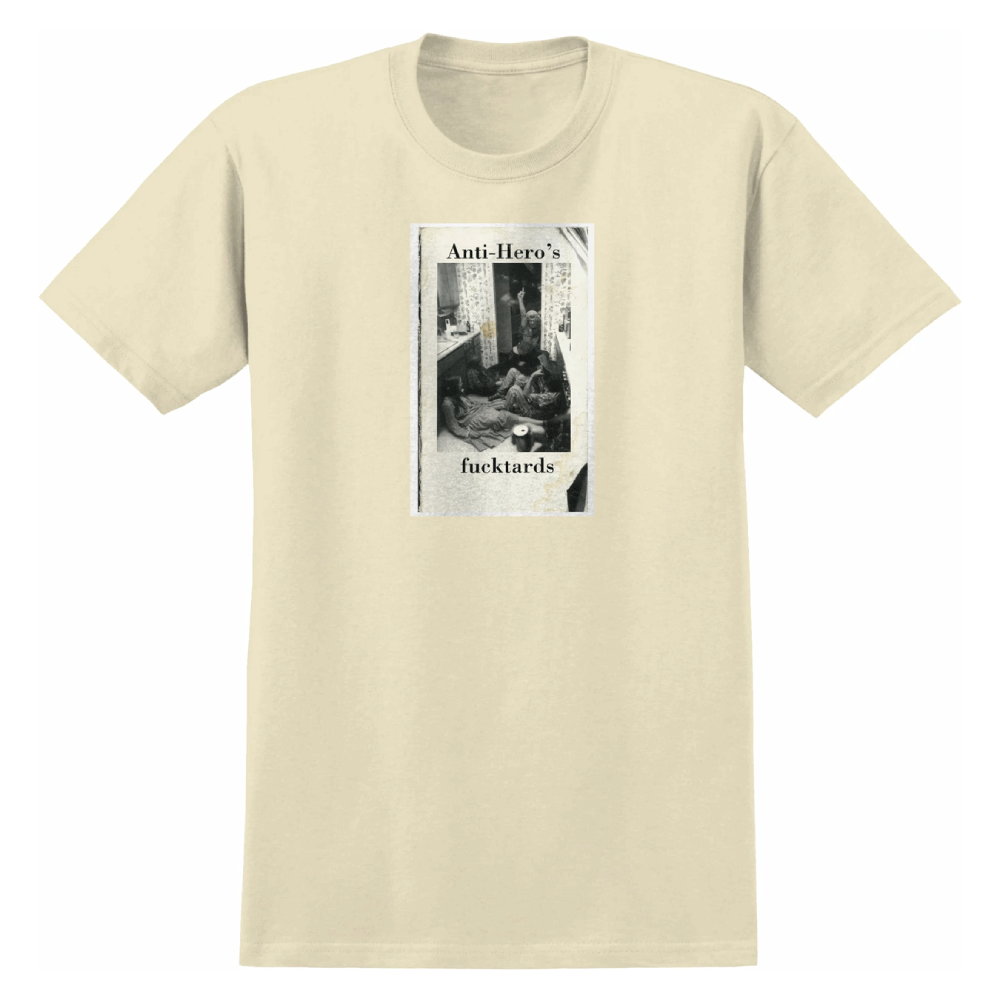 Anti Hero Tee Fts Cream Skateboard T Shirt