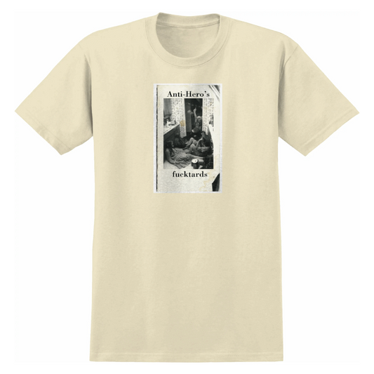 Anti Hero Tee FTS Cream Skateboard T-Shirt