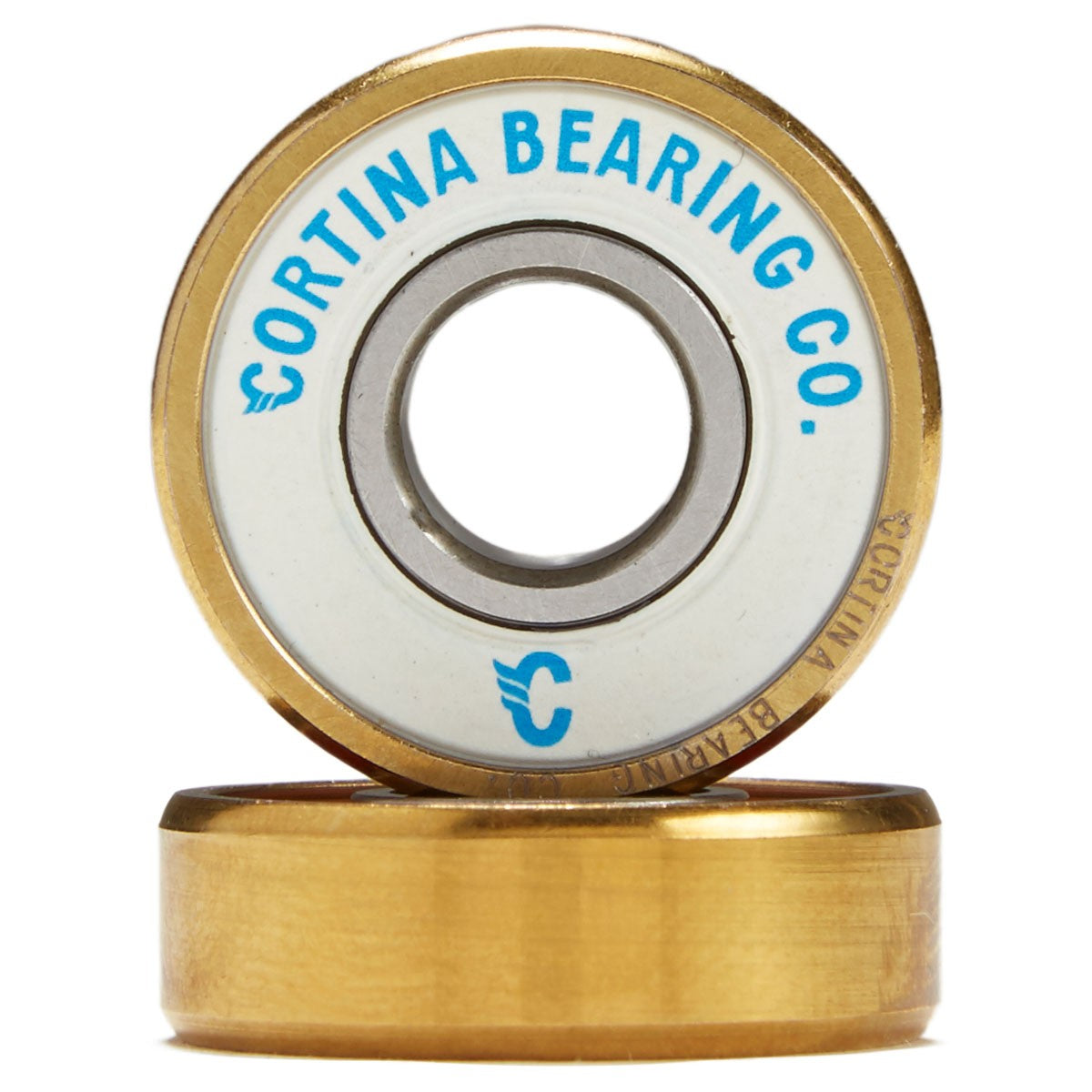 Cortina Skateboard Bearings Kevin Bradley Signature Pro Rated Gold Silver