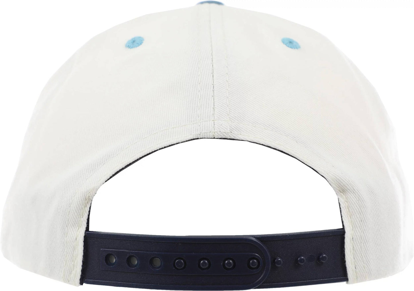 Baker Cap Frantic White/Blue Snapback Skateboard Hat