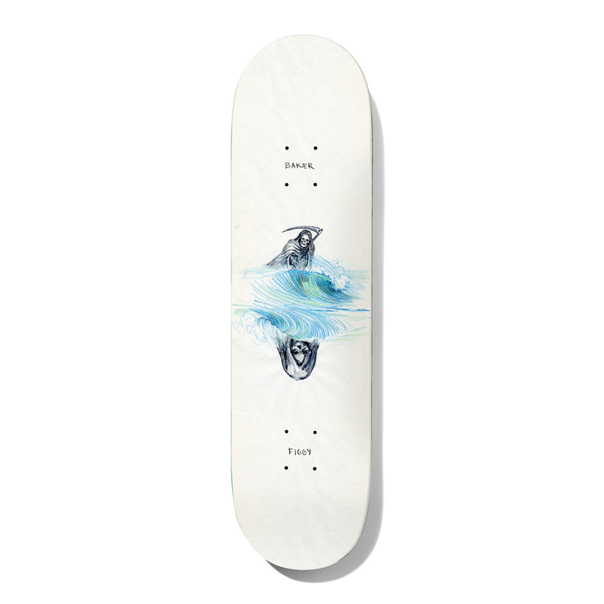 Baker Skateboard Deck Figgy Wave Reaper 8