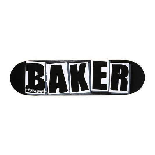 Baker Skateboard Deck Og Logo Black White 8 475