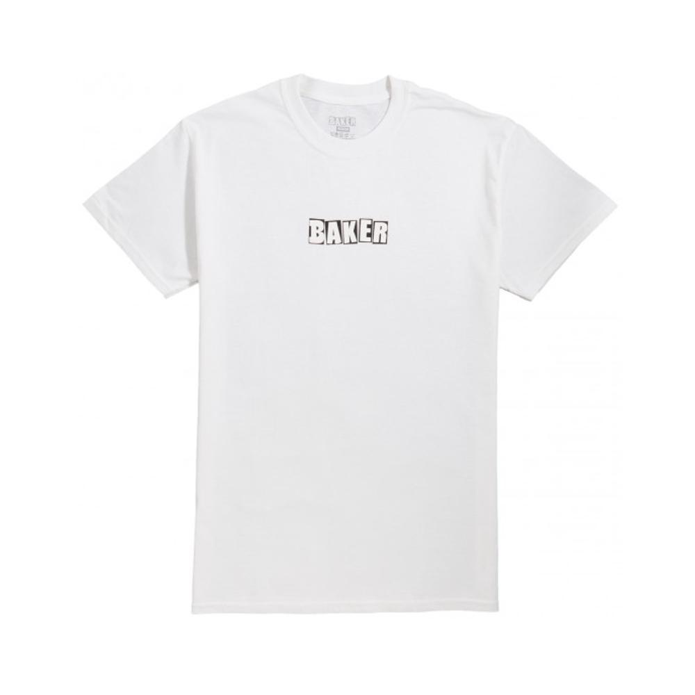 Baker Tee Brand Logo White Skateboard T-Shirt