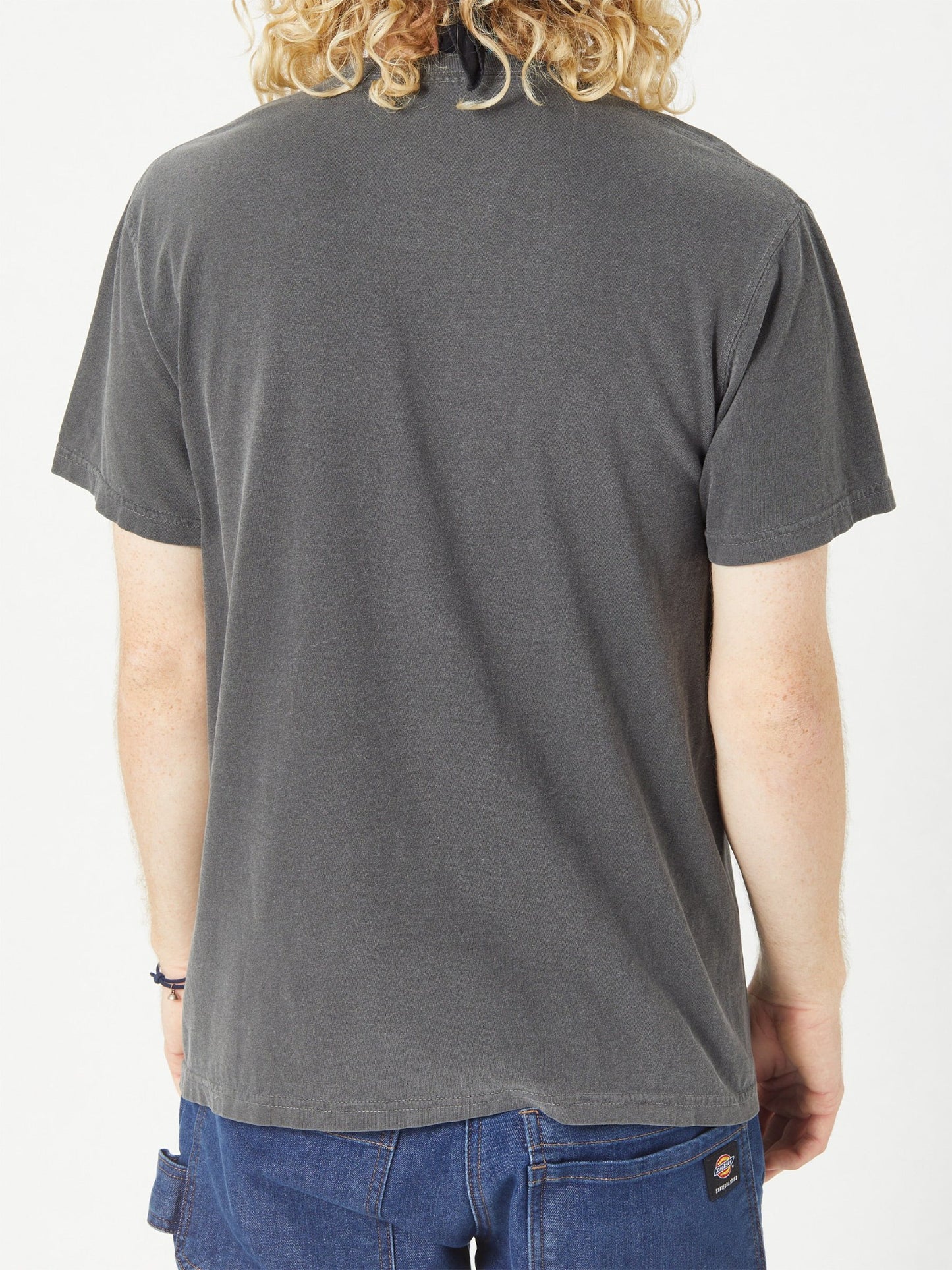 Baker Tee Fried Pepper Washed Black Art by Mike Gigliotti Skateboard T-Shirt