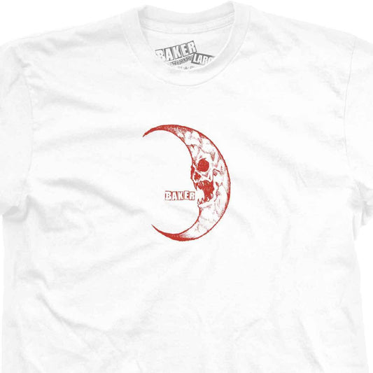 Baker Tee Lunacy White Skateboard T-Shirt