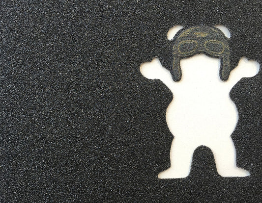 Grizzly Grip Tape x Benny Gold Stay Model Full Skateboard Deck Griptape