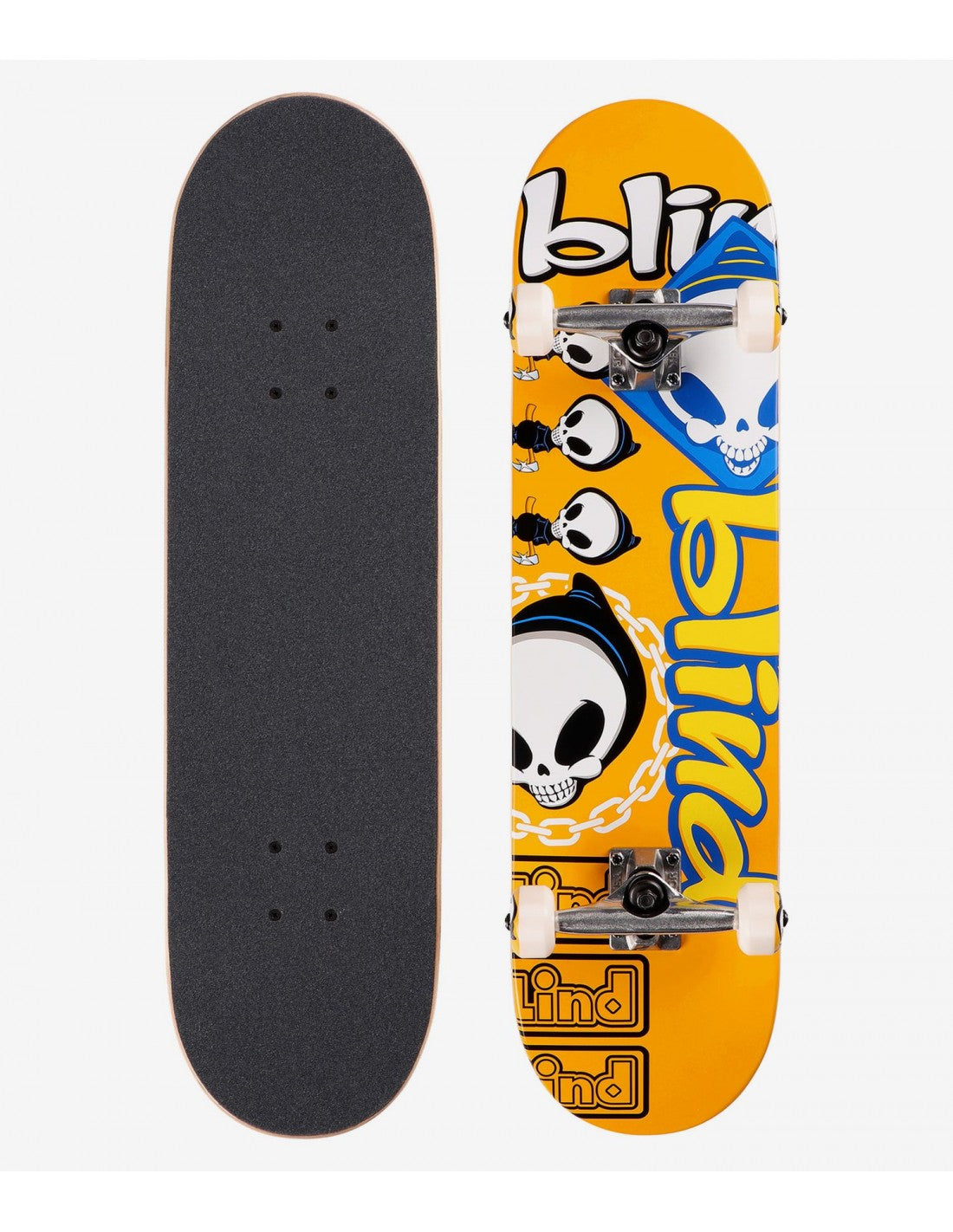 Blind Skateboard Complete Tantrum 8 Orange Fp Pre Assembled