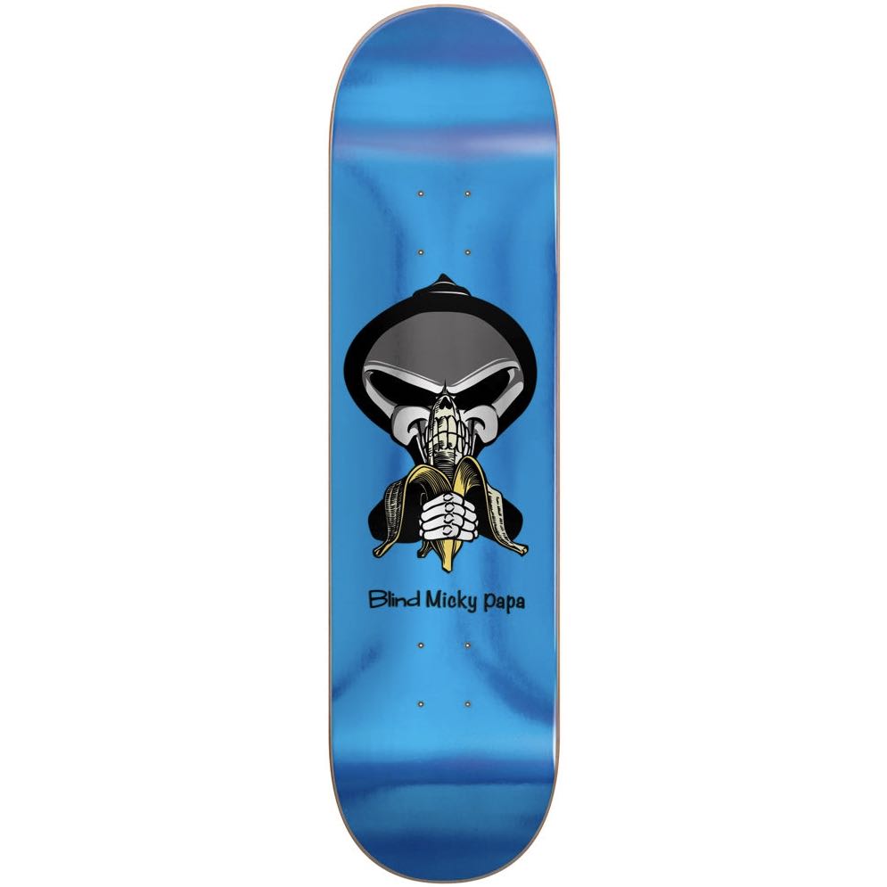 Blind Skateboard Deck Foil Reaper Banana Super Sap R7 Micky Papa 8"