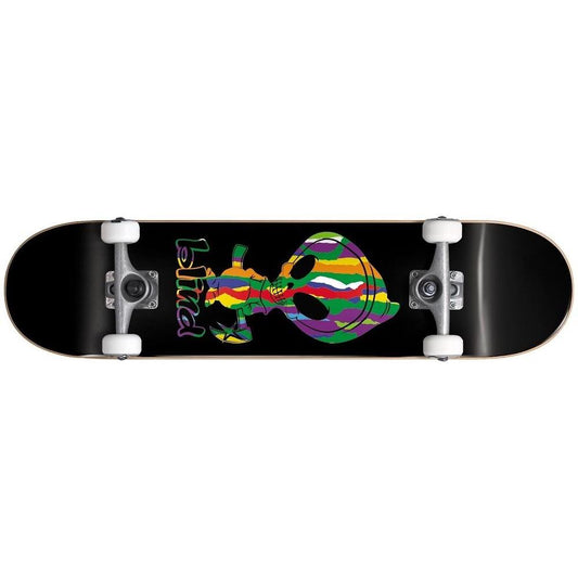 Blind Skateboard Complete Reaper Sweater Pattern Black 8.125" FP Pre-Assembled