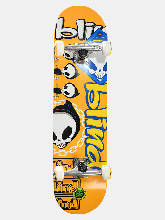 Blind Skateboard Complete Tantrum 8" Orange FP Pre-Assembled