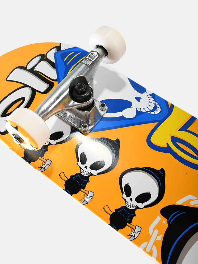 Blind Skateboard Complete Tantrum 8 Orange Fp Pre Assembled