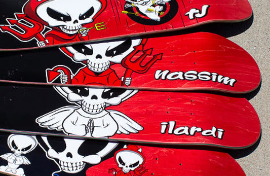 FULL SET Blind Skateboards Good VS Evil Reaper Series Limited Edition Decks