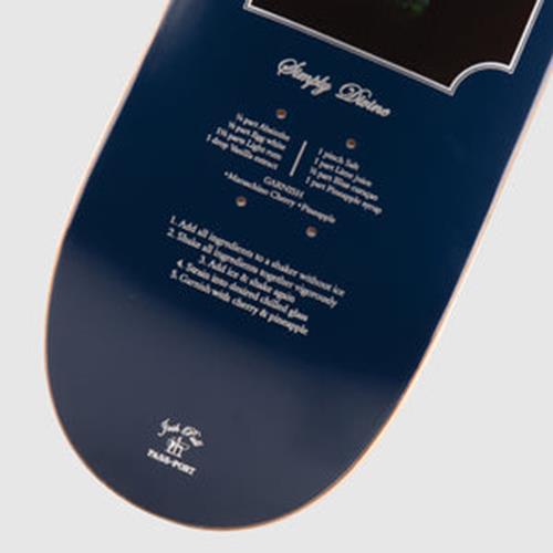 Passport Skateboard Deck Cocktail Pro Josh Pall Blue Lagoon 8.5" Pass~Port