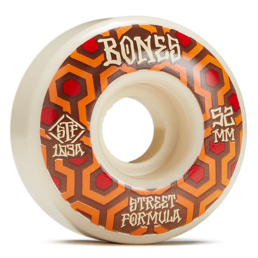 Bones Skateboard Wheels Retro 52mm V1 Standards 103a STF