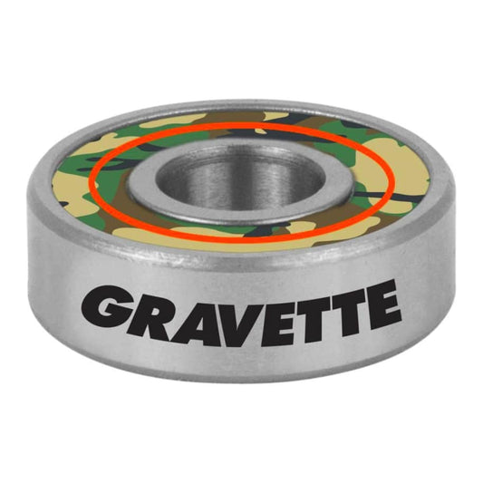 Bronson Bearings G3 David Gravette PRO Skateboard Bearings
