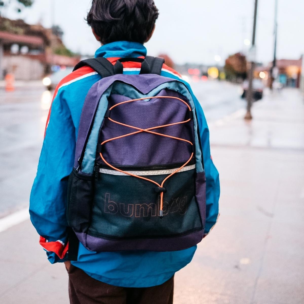 Bumbag Backpack Sender Scout Purple Bag