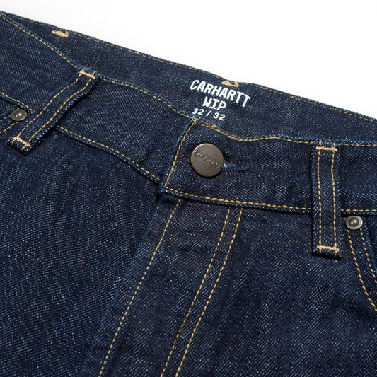 Carhartt Jeans Marlow Pant Blue Rinsed Skateboard Bmx Pants