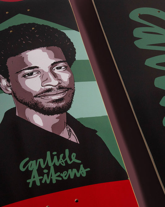 Chocolate Skateboard Deck Carlisle Aikens Hecox Portrait 8.5"