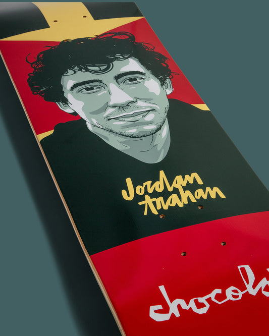 Chocolate Skateboard Deck Jordan Trahan Hecox Portrait 8.5"
