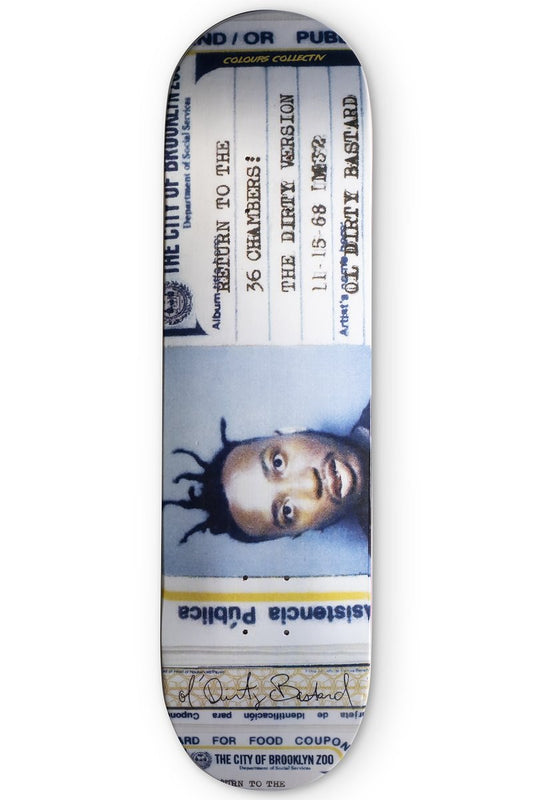 Colours Collectiv Skateboard Deck x ODB Welfare Card 8.25"