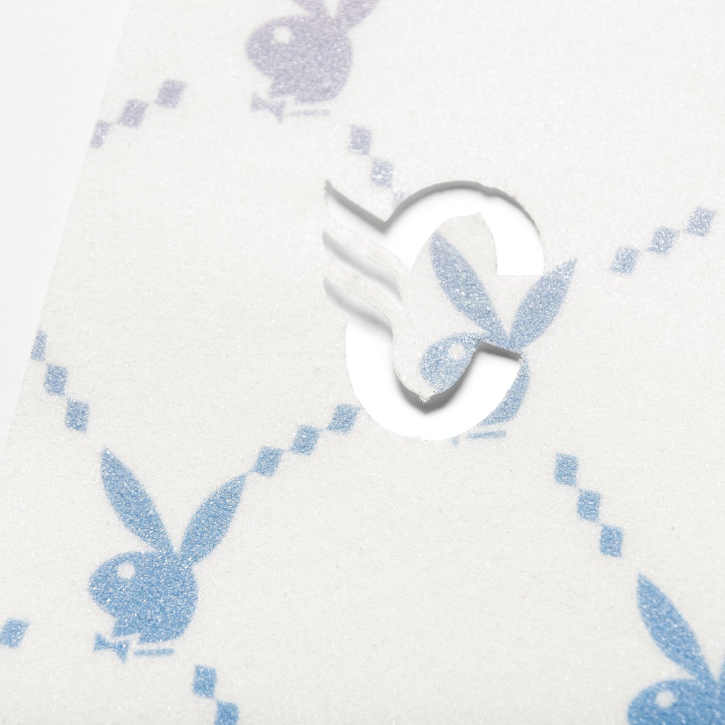 Cortina Playboy Griptape Clear Petrol Gradient Full Skateboard Deck Length Grip