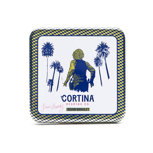 Cortina Skateboard Bearings Kevin Bradley Signature Pro Rated Gold Silver