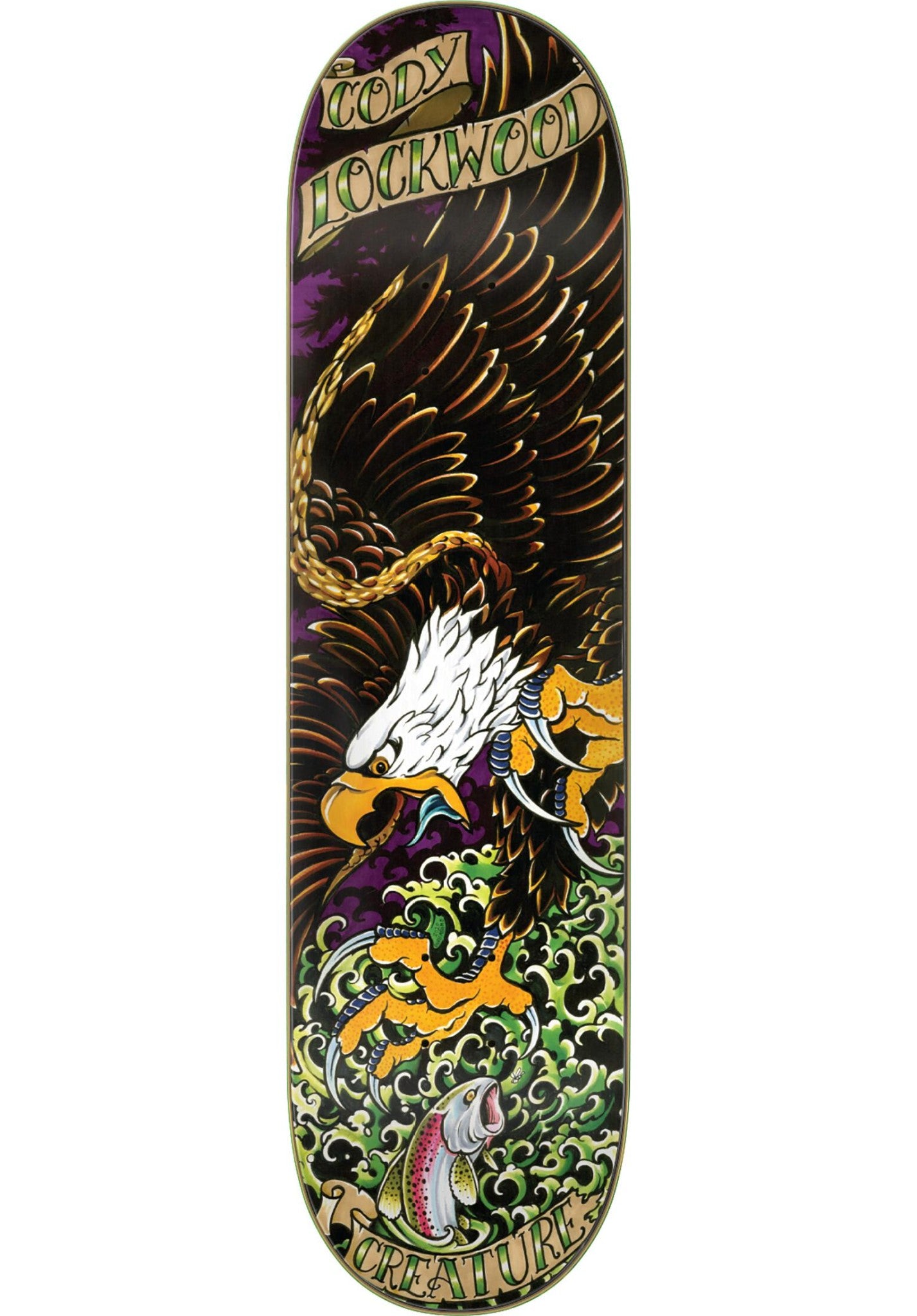 Creature Skateboard Deck Cody Lockwood Beast Of Prey 8.25"