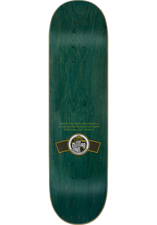 Creature Skateboard Deck Malt Sliquor SM Everslick 8.375"