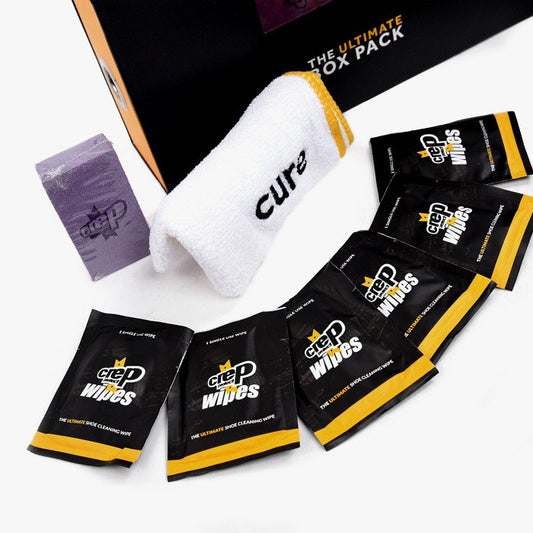 Crep Protect The ULTIMATE BOX PACK - Pills + Eraser + Wipes + Brush + Cure Kit